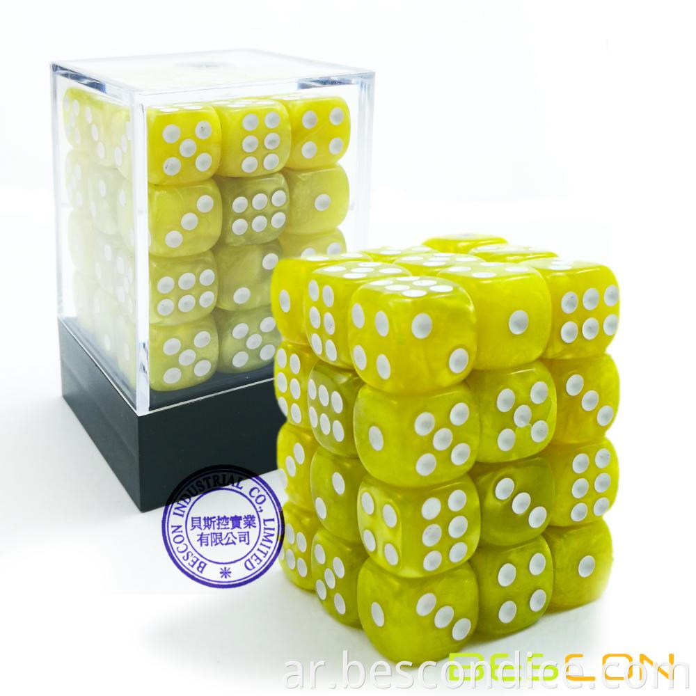 Marble Token Dice D6 Dice Cube 1